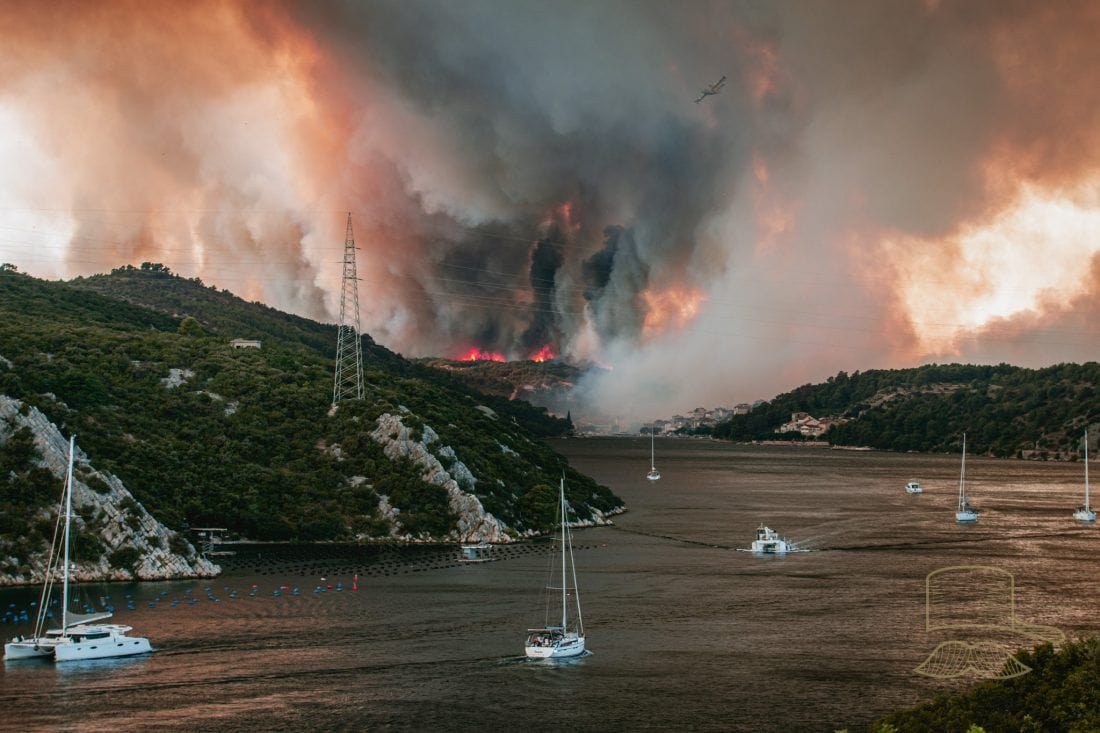 Hrvatska vatrogasna zajednica: "Povećana je opasnost od požara na otvorenom prostoru!"