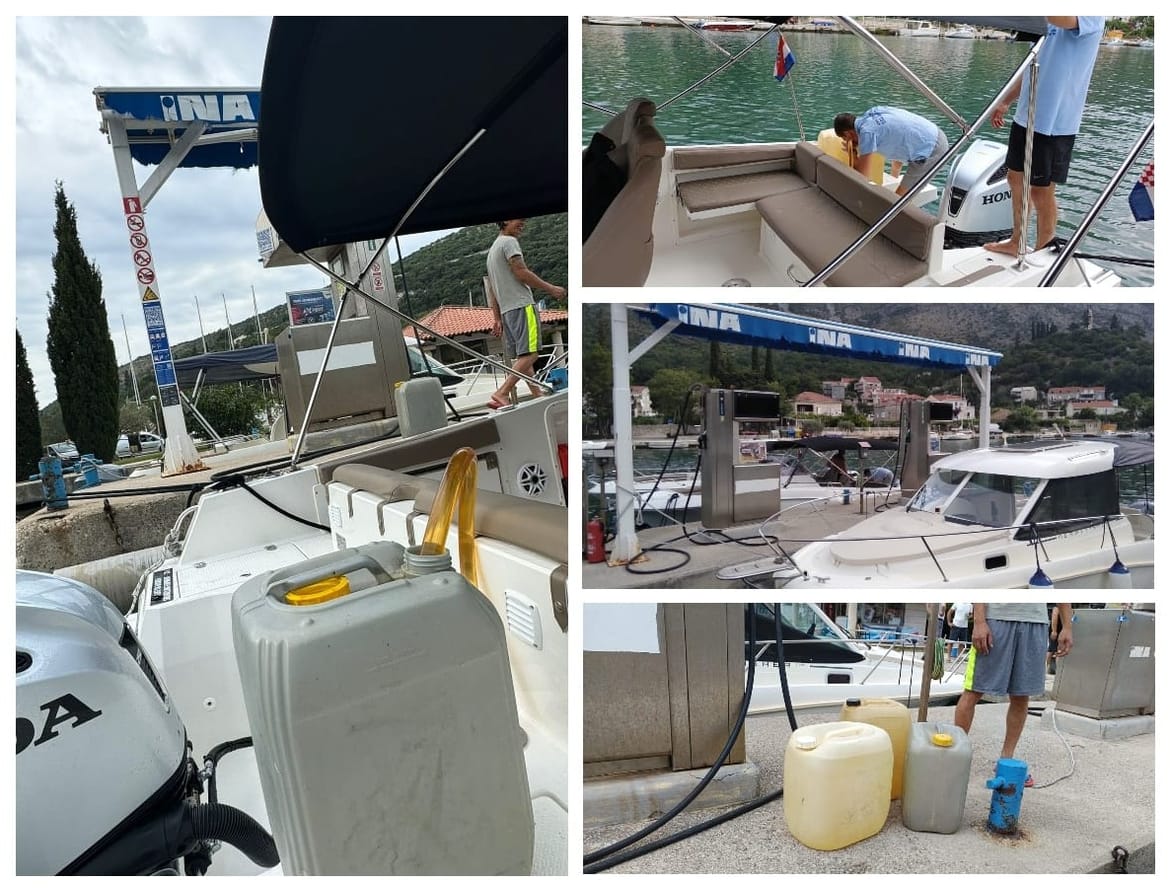 Usred sezone, ne radi benzinska kod Dubrovnika, pa gosti sami pretakaju gorivo u kanistre!