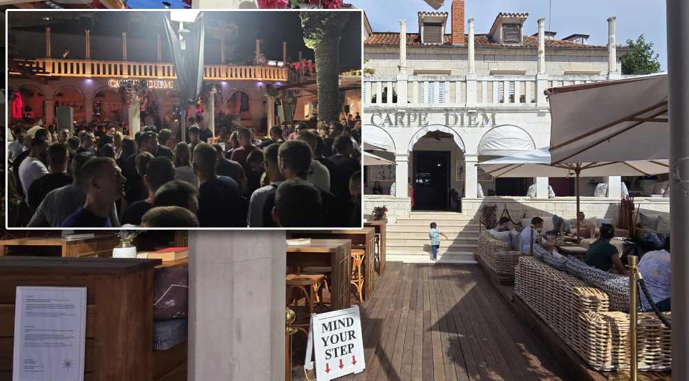 Hvarani se okupili protiv divljaštva ugostitelja i skandirali ispred Carpe Diema: "Tko je sljedeći?"