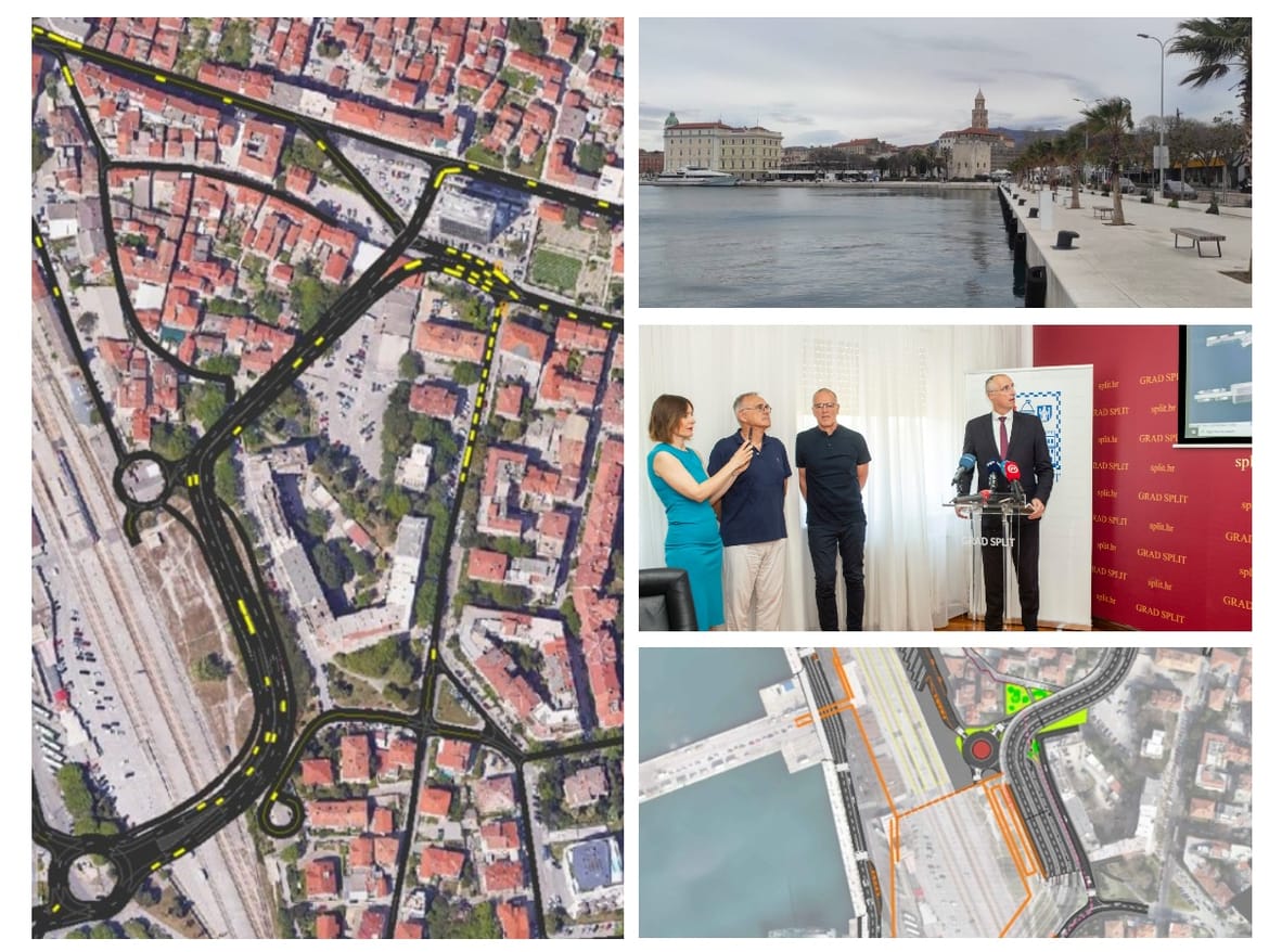 RJEŠENJE ZA ISTOČNU OBALU Puljak u splitskoj luci planira nadvožnjak, a na mjestu autobusnog kolodvora - garažu!