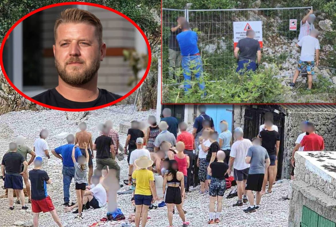 Nakon obrane hrvatskih Zakona od strane građana u uvali Stupova njemački investitor ih prijavio policiji :" Uzurpirali su naše privatno vlasništvo!"