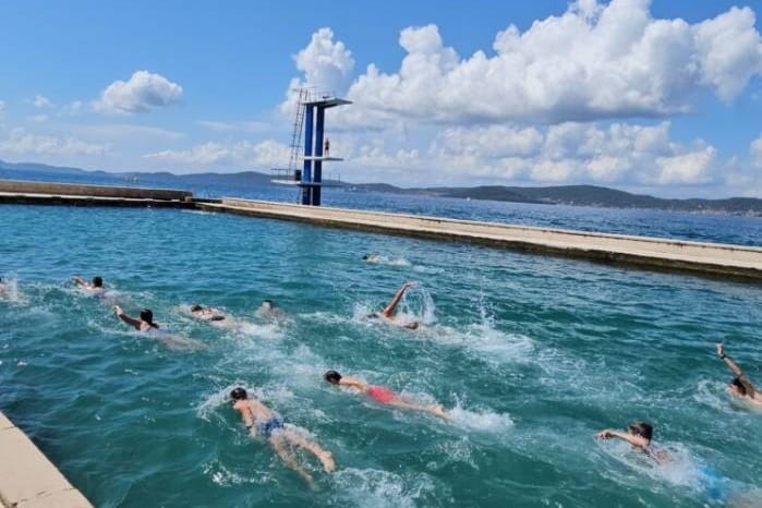 Ljetna obuka plivanja u Kalima na otoku Ugljanu!