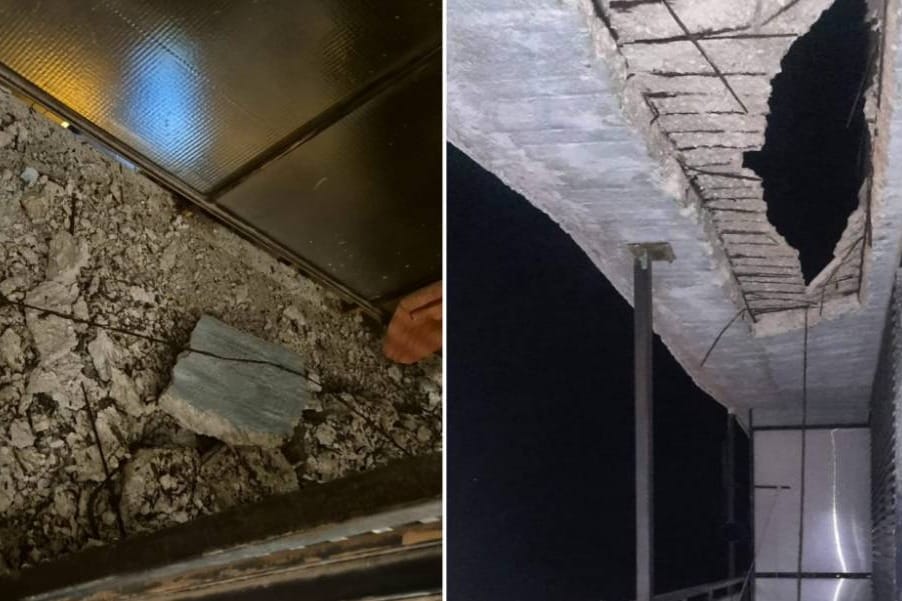 Na 15. katu splitskog nebodera urušio se balkon!