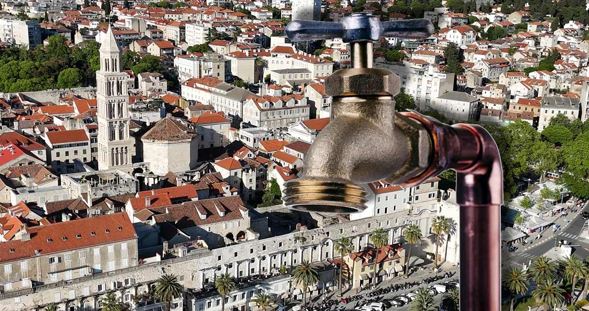 Splitski vodovod poslao upozorenje zbog skstremne potrošnje vode: "Koristite vodu samo za sanitarne potrebe!"