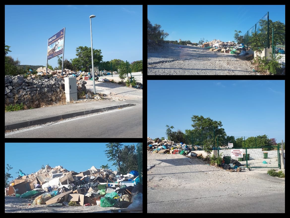 SMEĆE PO PRIMOŠTENU Ljudi stalno "trpaju" novi otpad i stvara se brdo koje je sramota za cijelo mjesto!