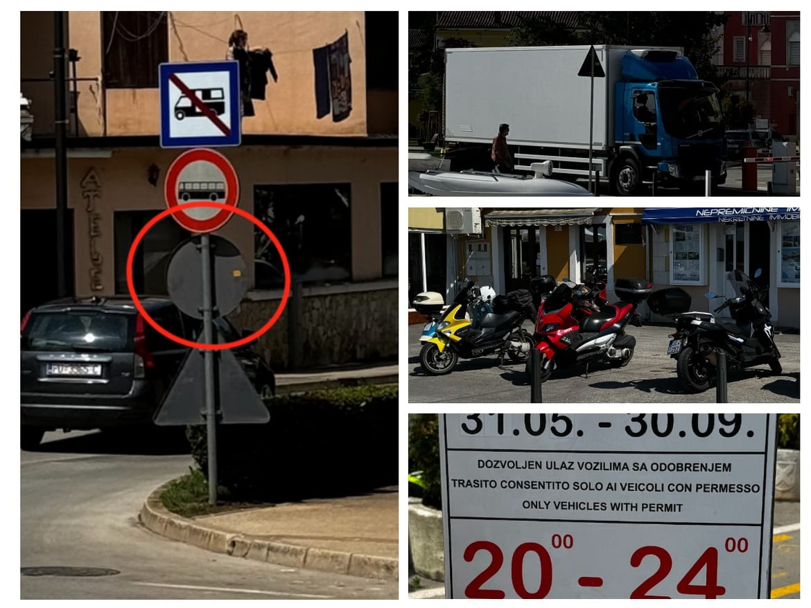 Optužbe za totalni prometni nered u istarskom Novigradu?!