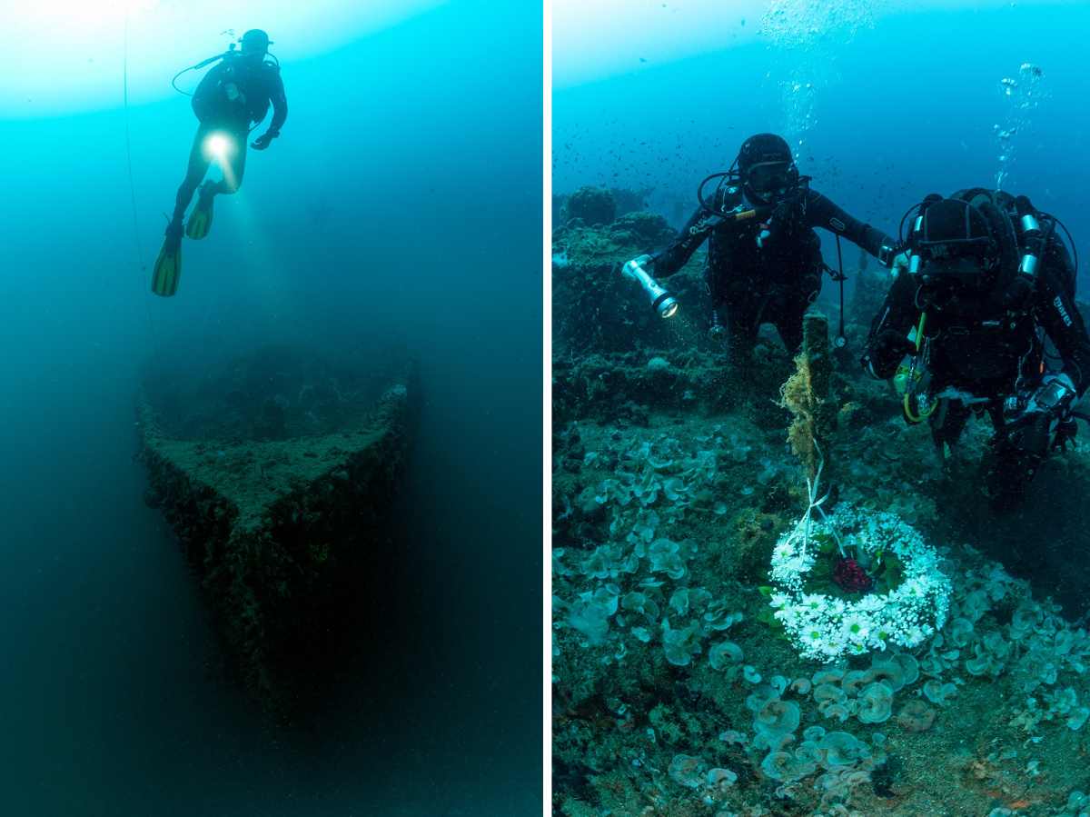 Memorijalnim ronjenjem na olupinu, obilježena 110. obljetnica potonuća austrougarskog parobroda Baron Gautsch kod Rovinja