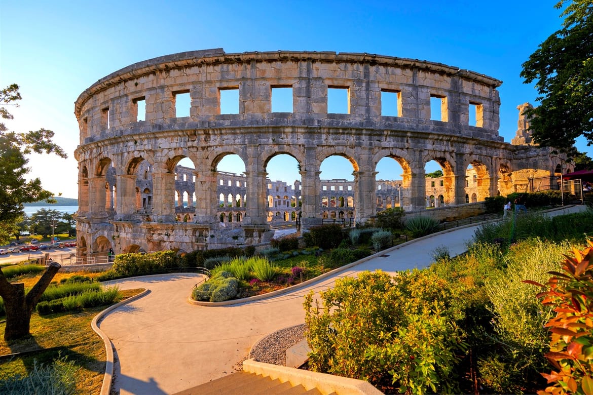 Grad Pula nastavlja s uređenjem površina oko Arene