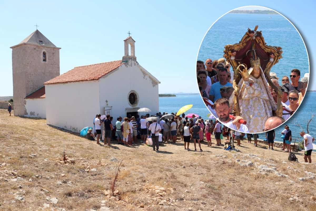 Tradicionalno hodočašće iz Nina na otok Zečevo, do jednog od najstarijih marijanskih svetišta