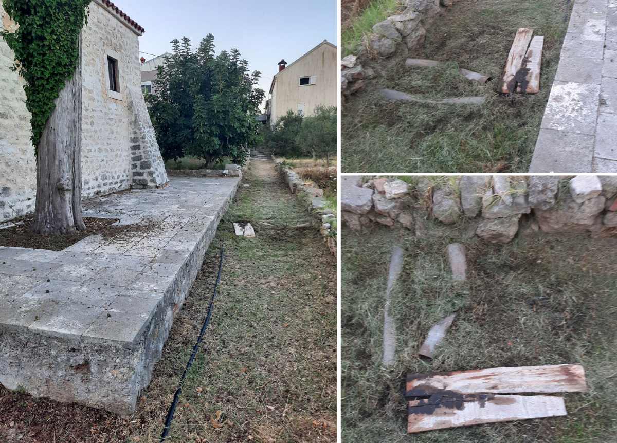 MISTERIJ OTOČNIH FEKALIJA Nakon članka na Morskom, sanirana fekalna cijev ispred crkvice na Ošljaku