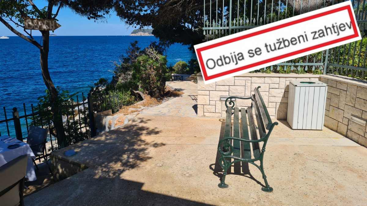 Sud odbio tužbu dubrovačkog hotela za "ometanje posjeda", kad su im građani prepilali ilegalnu ogradu i oslobodili okupirano pomorsko dobro!