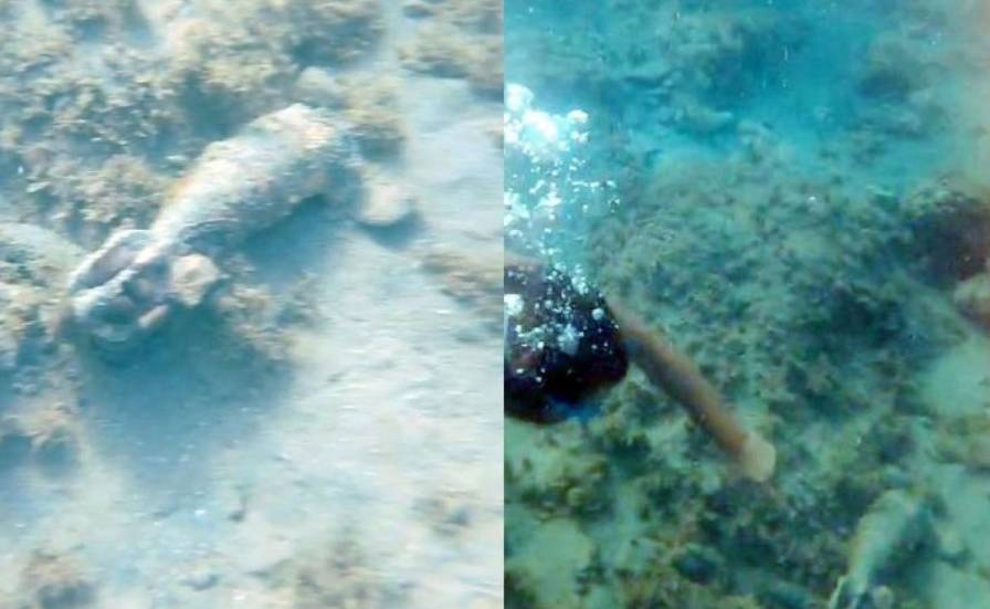 NA OMILJENOJ PLAŽI U moru na Molatu otkrivena zaostala mina!