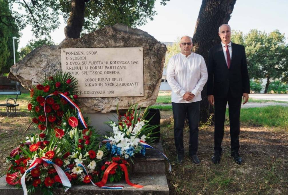 Obilježena 83. godišnjica formiranja i stradavanja odreda splitskih i solinskih partizana!