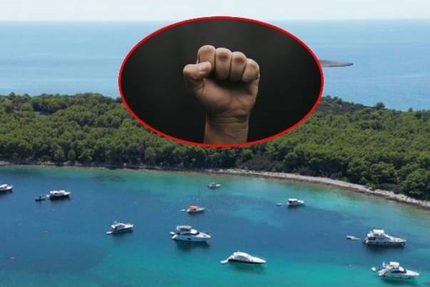 ŠAKETANJE NA ŽIRJU Nasilni "koncesionar" koji vjerojatno krši Zakon izmlatio čovjeka koji je fotografirao uvalu!