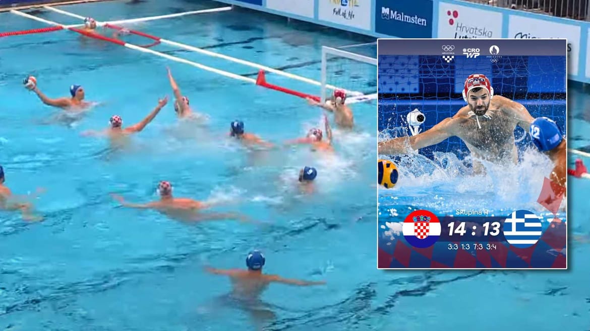 Pobjedom nad Grčkom, hrvatski vaterpolisti osigurali olimpijsko četvrtfinale!
