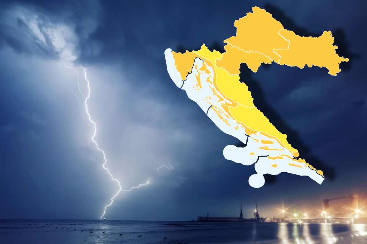 DO KRAJA DANA PROMJENA Nevere na moru, obilna kiša i bujične poplave