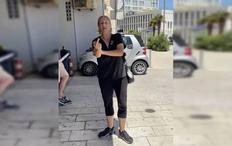 Policija privela ovu ženu koja je na odvratan rasistički način vrijeđala turistkinju iz Azije