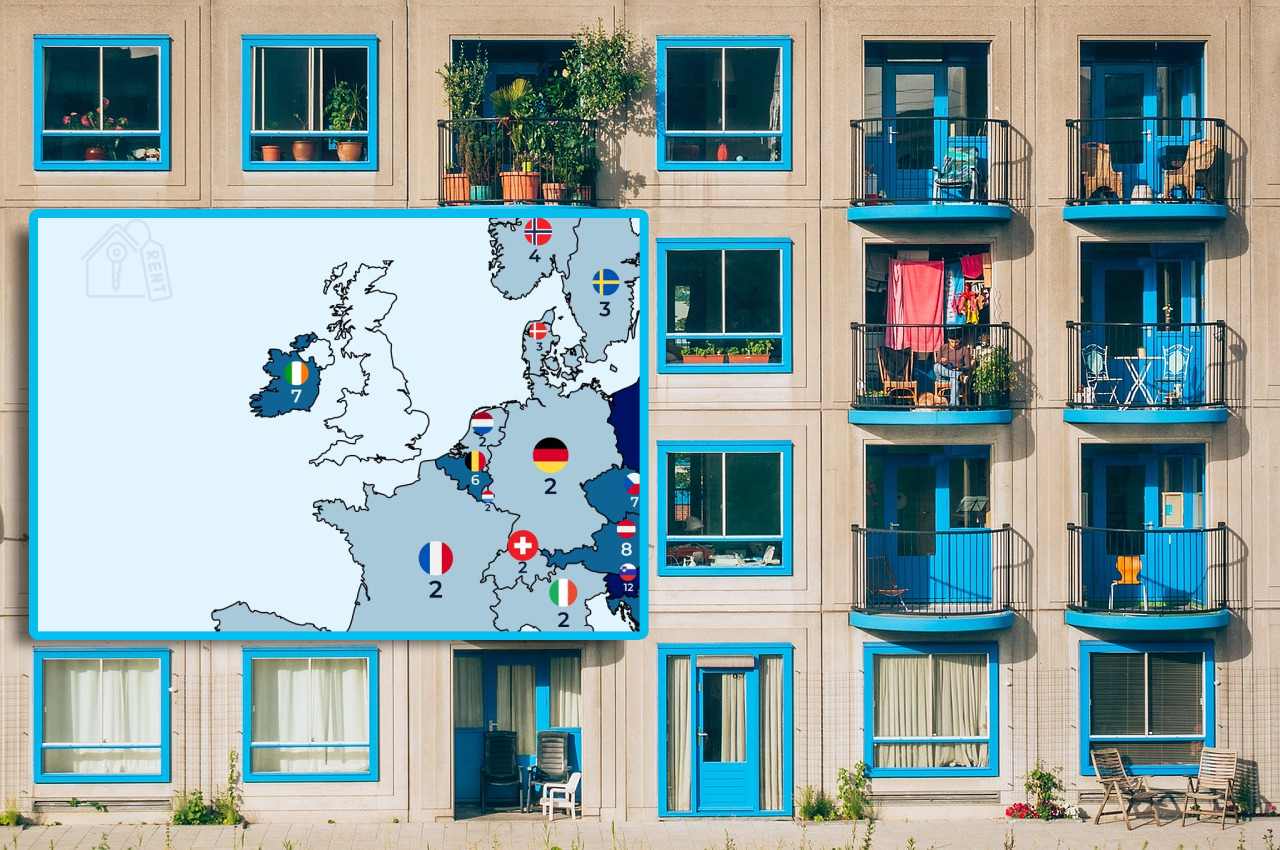 PORAST CIJENA NAJMA NEKRETNINA Pogledajte u kojem društvu je Hrvatska