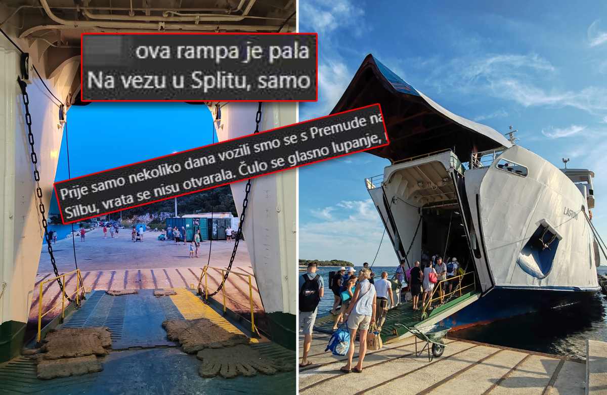 JAVLJA SE SVE VIŠE SVJEDOKA Kvar s rampom na Lastovu ponovio se u više navrata