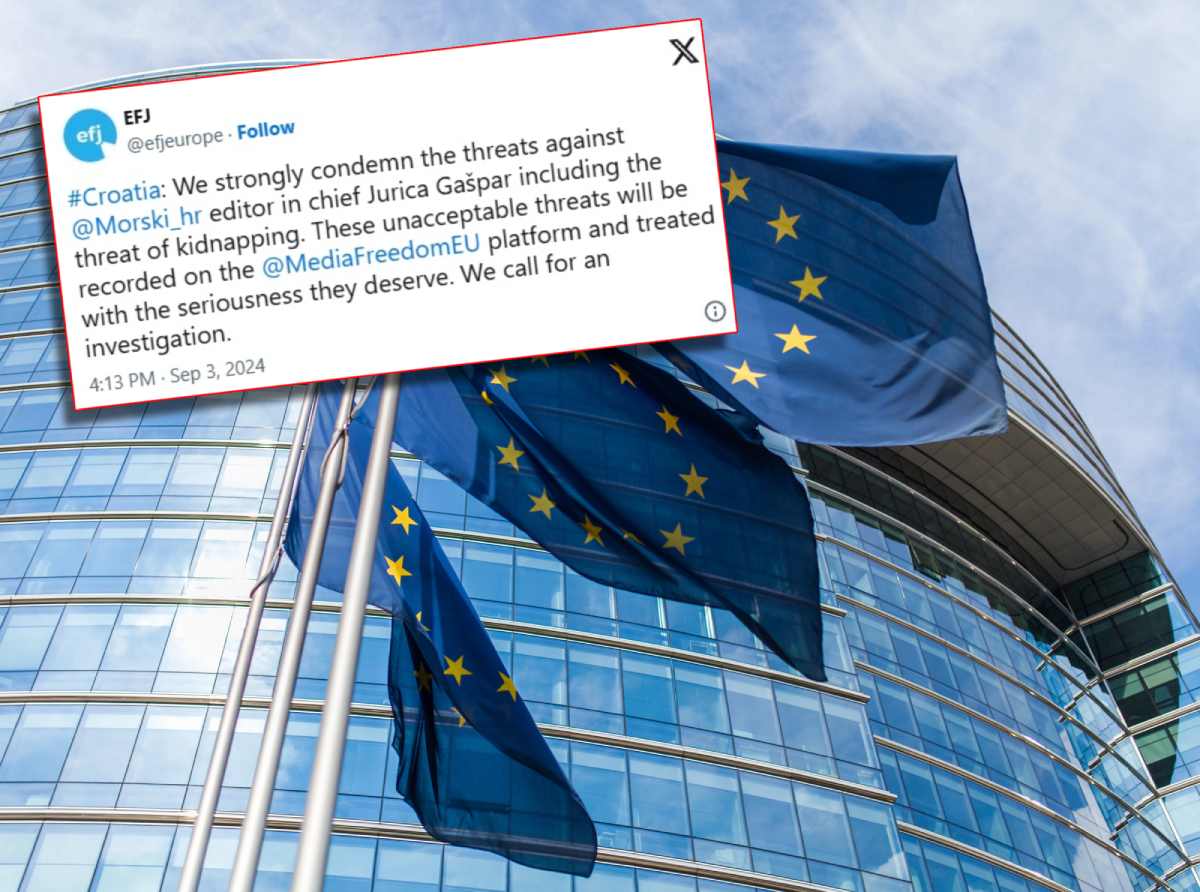 PORUKA IZ BRUXELLESA: "Prijetnje novinarima Morskog HR otmicom tretirat ćemo s velikom ozbiljnošću!"