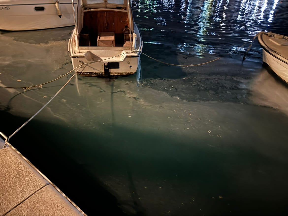 FOTO Strahovito zagađenje u Vranjicu: "Nafta smrdi već treći dan, a fekalije se izlijevaju cijelom južnom stranom zaljeva!"