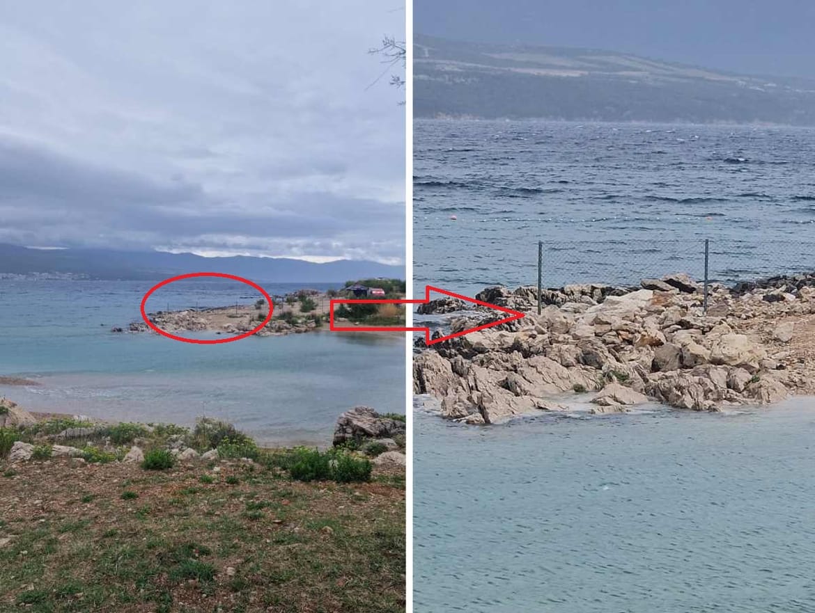 Tiha okupacija hrvatskog teritorija uz kamp na otoku Krku: "Ljudi ne mogu ni proći!"