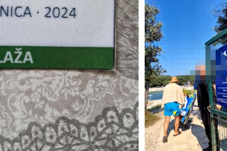 Čitateljica Morskog javlja: "Nekakav nabildani čuvar izbacio me s plaže u Petrčanima iako sam imala propusnicu!"
