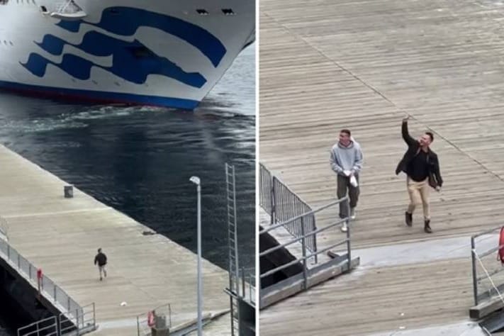 POBRKAO KRUZERE Muškarac panično trčao za brodom koji je otplovio bez njega, no onda ga je dočekala vijest koja je nasmijala svijet!