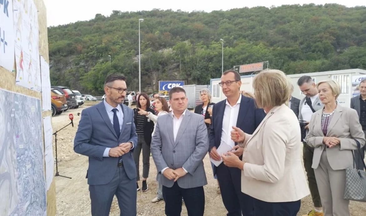 Butković u posjetu Rijeci i radovima na rekonstrukciji čvora Škurinje