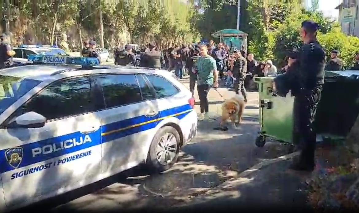 POLICIJA OBJAVILA VIDEO: "Spriječili smo moguće nerede u Rijeci!"