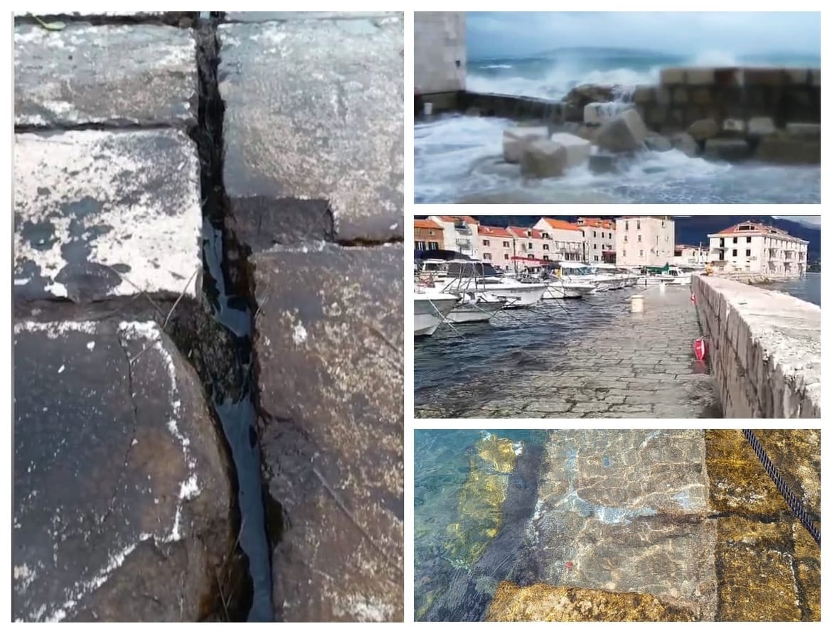 Stanovnici Kaštel Novog: "Luka nam se pred očima raspada!" - Lučka uprava: "Čim preuzmemo upravljanje, odmah krećemo sa sanacijom!"