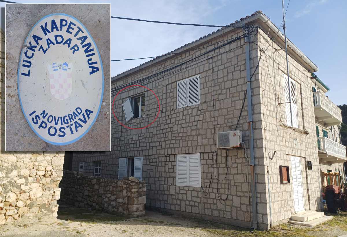 "UKLETA" ZGRADA NOVIGRADSKE KAPETANIJE BEZ KAPETANA Obnavlja se, a padaju nove škure, a svi se sjećaju i pada balkona s 8 mladih...