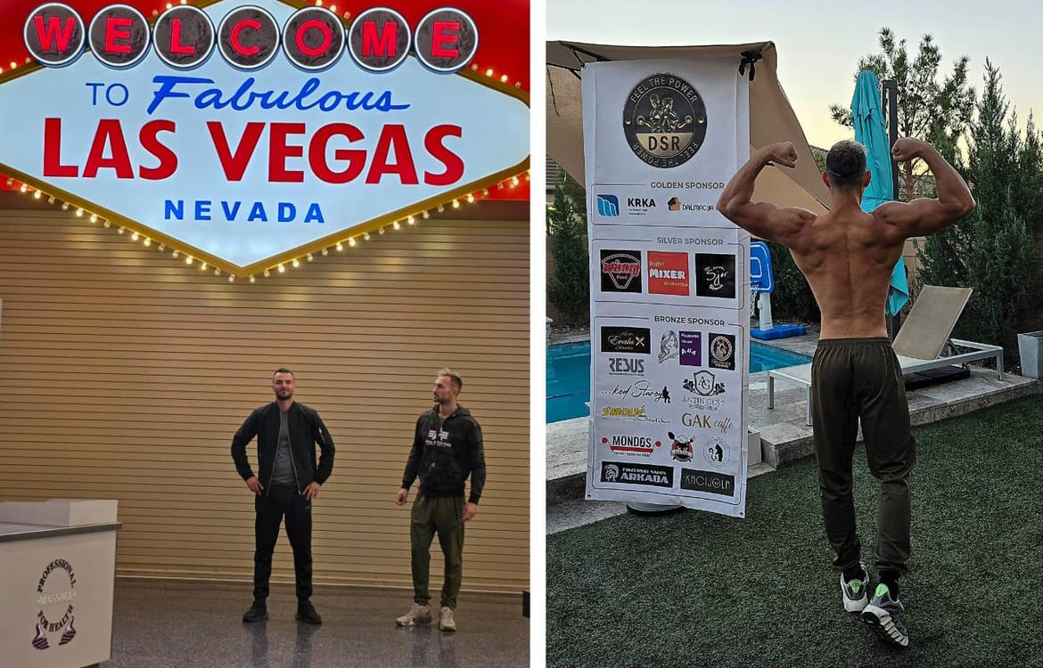 Šibenski fitness instruktor u Las Vegasu na pripremama za Svjetsko prvenstvo