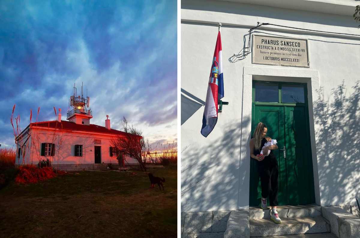 PREKRASNA VIJEST SA SUSKA - U obitelj svjetioničara tri dana nakon poroda stigla malena Leona