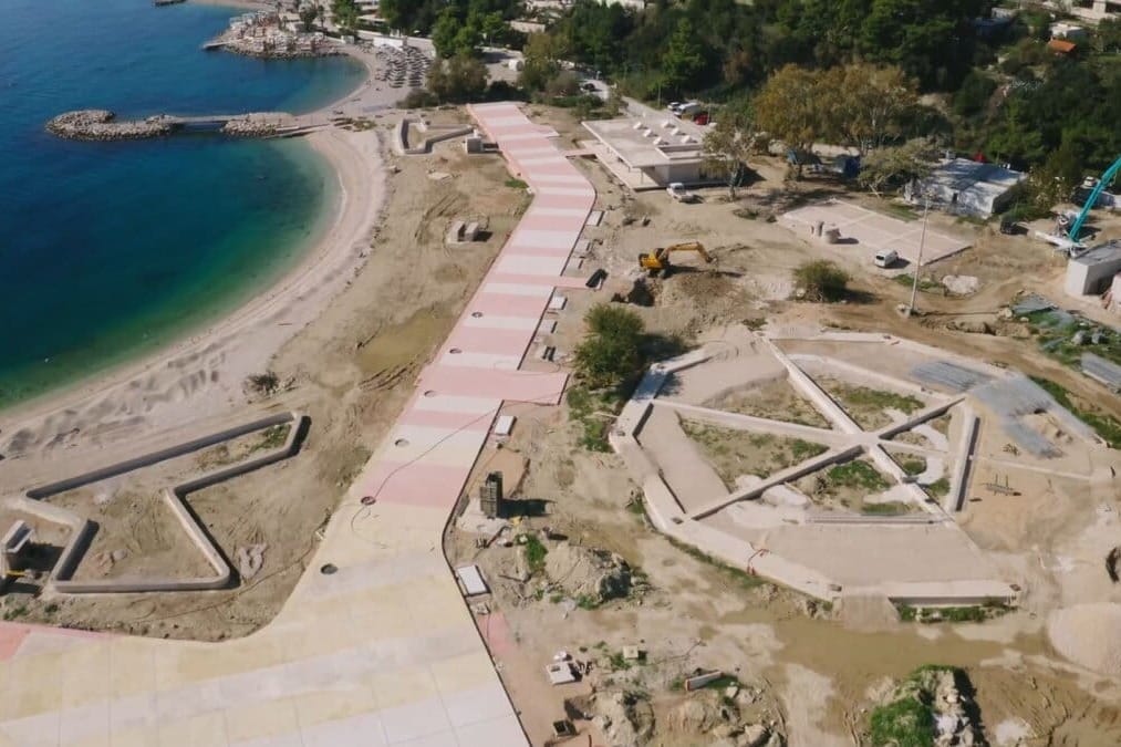 Pogledajte kako izgleda završna faza betonskih radova na Žnjanu