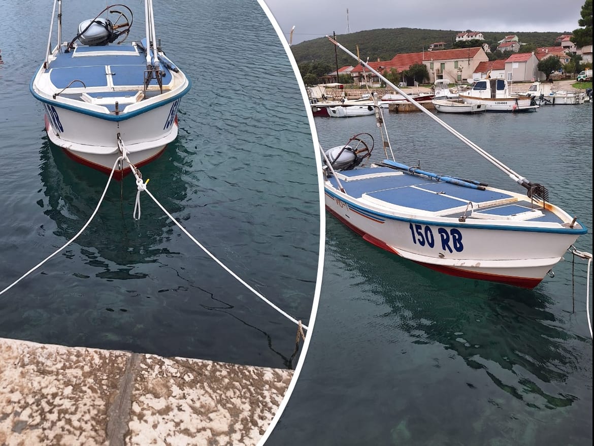 Ribaru s Raba odvezali batanu pa je jugo odnijelo, ali su je drugi pronašli i privezali da se ne razbije