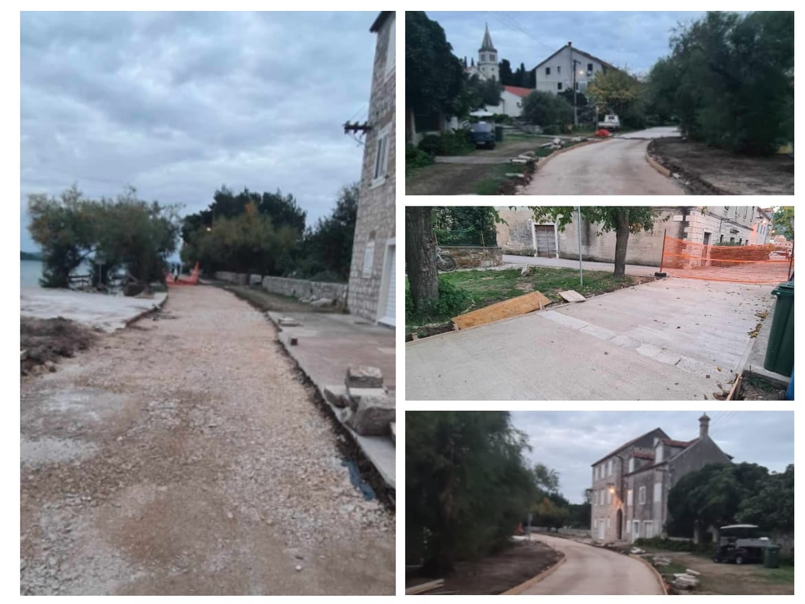 Uređuje se otočna šetnica na Zlarinu