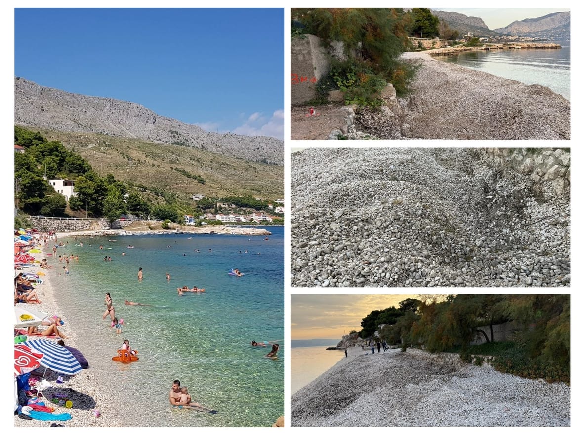 Građani prijavljuju devastaciju pomorskog dobra u Dugom Ratu - Općina tvrdi: "Imamo građevinsku dozvolu."