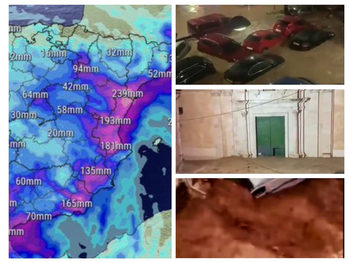 HLADNA KAP Oluje potresaju obalno područje jugoistoka Španjolske, poplave odnijele na desetke života!