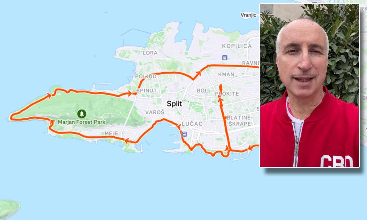 Splitski gradonačelnik poziva sugrađane na zdravu aktivnost: "Samo me nemojte zaustavljati!"