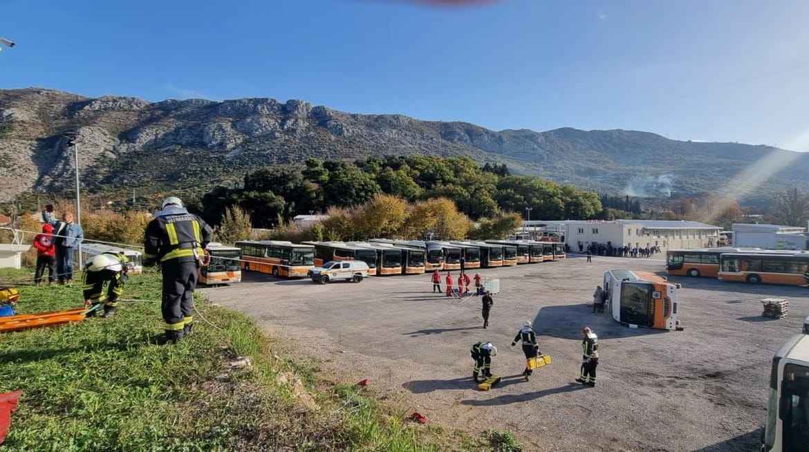 Održana vježba sustava civilne zaštite Grada Dubrovnika