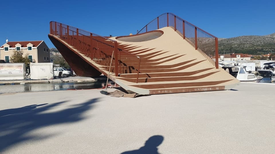 Trogirski gradonačelnik najavio: "Uskoro ćemo preko novog mosta!"