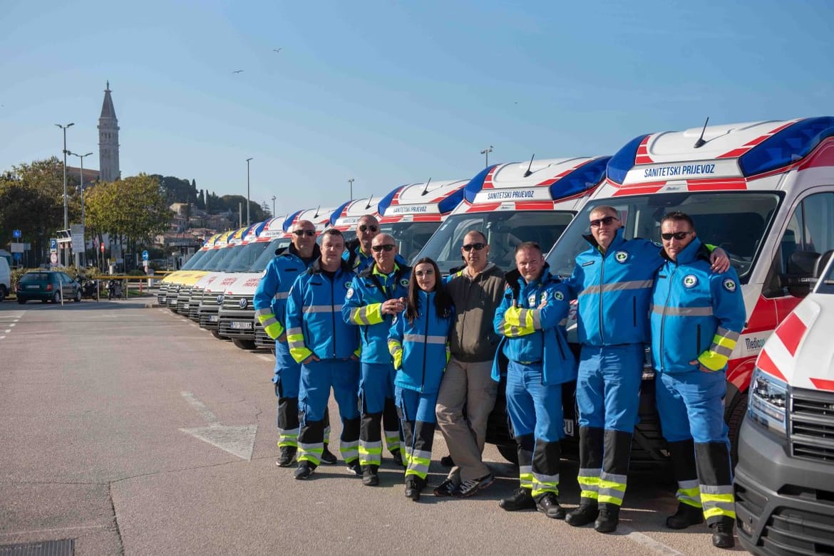Istarska županija nabavila 16 novih vozila hitne medicinske pomoći i sanitetskog prijevoza