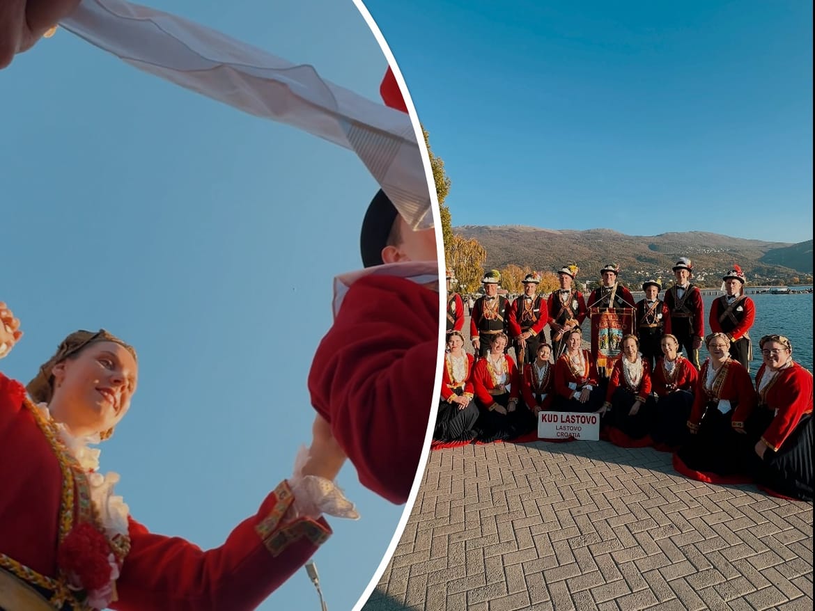 Ohrid zaplesao uz KUD Lastovo – Hrvatska kultura na najvećem  folklornom festivalu na Balkanu
