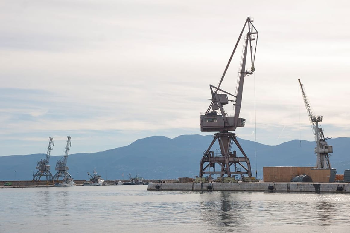 MANJE ŽITARICA I STAROG ŽELJEZA Rashodi Luke Rijeka u prvih 9 mjeseci 5 posto veći, a  tereta 14% manje nego u isto vrijeme lani