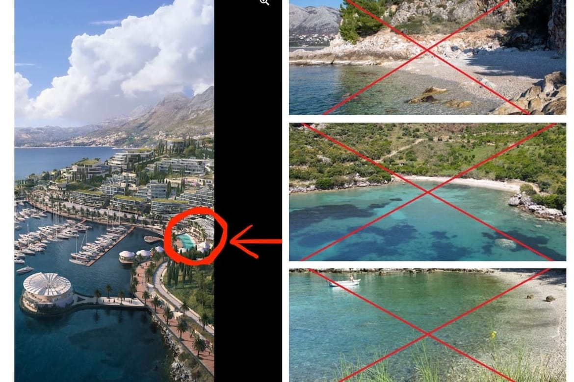 DEVASTACIJA PLAŽA Događa li se u Konavlima nešto zbilja skandalozno?! Građani tvrde da investitor uz prešutnu potporu Općine krivotvori dokumente kako bi gradio na samom žalu!