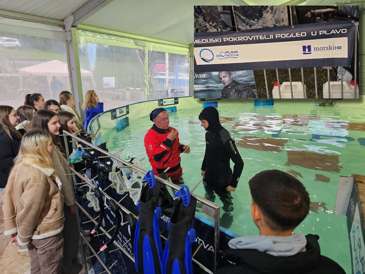 Ronilačka atrakcija na Crofish sajmu