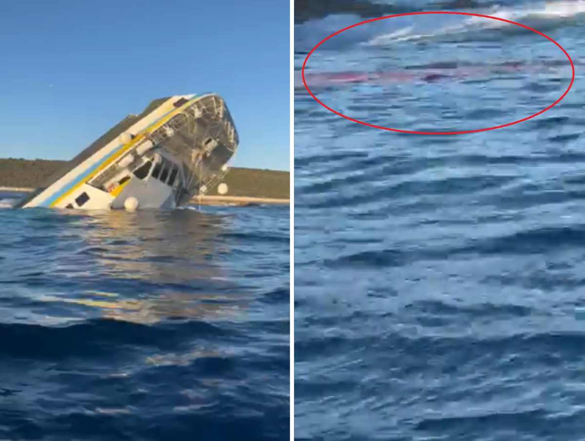 VIDEO Ministarstvo objavilo da nema onečišćenja mora nakon potonuća katamarana - Imamo dokaze da ne govore istinu!