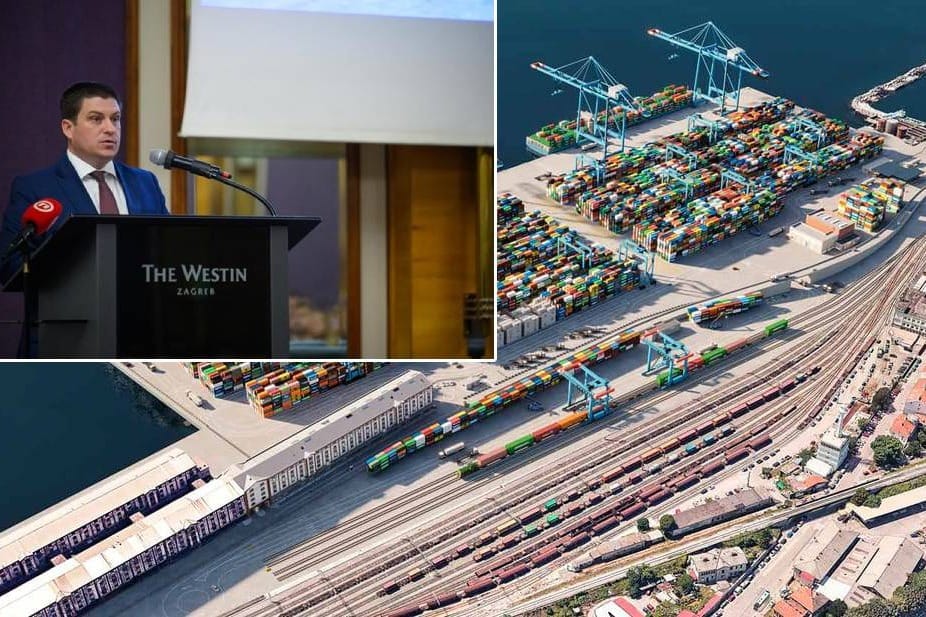 Ministar Butković na "Danu logike i transporta" tvrdi: "Rijeka je na čak 3 euro prometna koridora!"