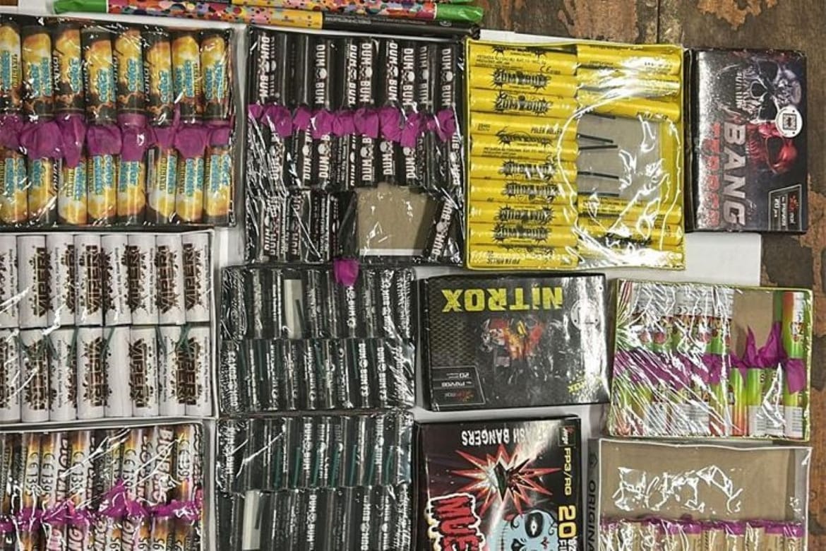 U akciji na području Solina, Splita, Omiša i Makarske oduzeta pirotehnička sredstva - Četiri roditelja prekršajno sankcionirana